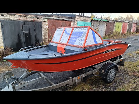 Видео: Наш новй корабль ALUTON 390 fish