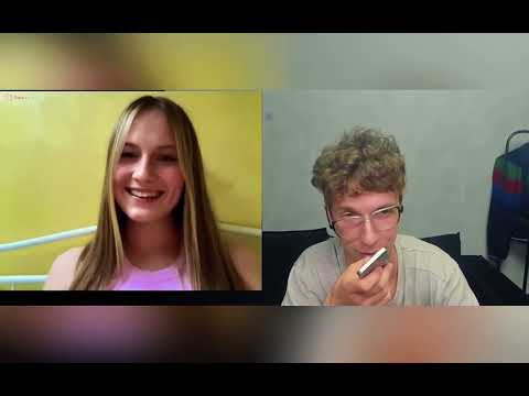 Видео: Встретил симпатичную девушку / кучерявый ботан в чат рулетке