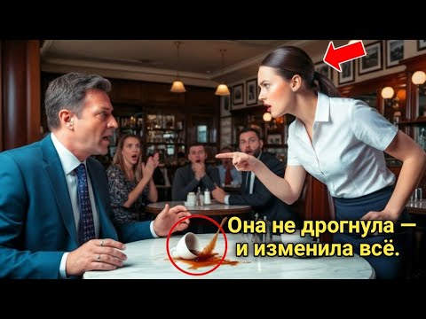 Видео: «Все боялись миллионера… пока новая официантка не поставила его на место»