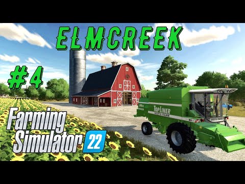 Видео: FS 22 - Купил комбайн.  Продаю овощи и ягоды.   Вывез камни - Фермер в ELMCREEK # 4