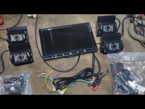 Видео: Беспроводные камеры 24v с AliExpress для автокрана, рукоятки рычагов "Кобры", затраты на Прадик.