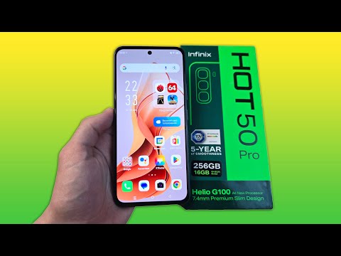 Видео: INFINIX HOT 50 PRO - ТОНКИЙ КОРПУС И AMOLED ЭКРАН 120ГЦ!