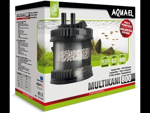 Видео: Обзор от mfkrus (Внешний фильтр AquaEL Multikani 800 для аквариумов от 20 до 320л)