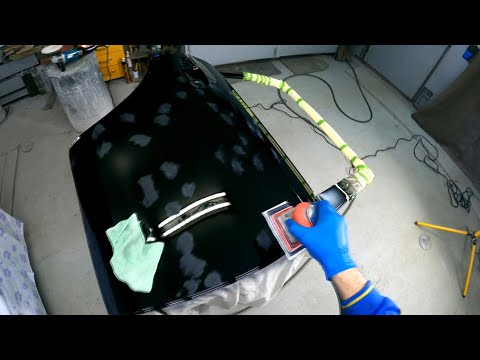 Видео: Как подровнять шагрень и убрать сорность на окрашенных деталях автомобиля.