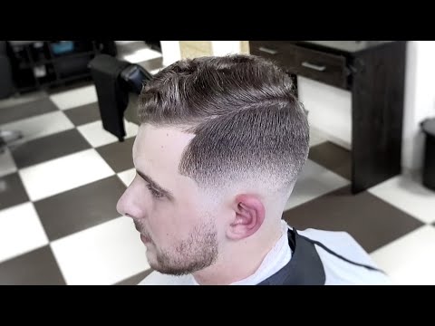 Видео: Дымчатый Фейд Одной Насадкой (Classic Side Part) - Banxi School