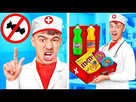 Видео: 10 Способов Пронести СЛАДОСТИ в БОЛЬНИЦУ !