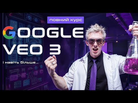 Видео: Google Veo 3: Ультимативний гайд. Безкоштовний 2-годинний курс