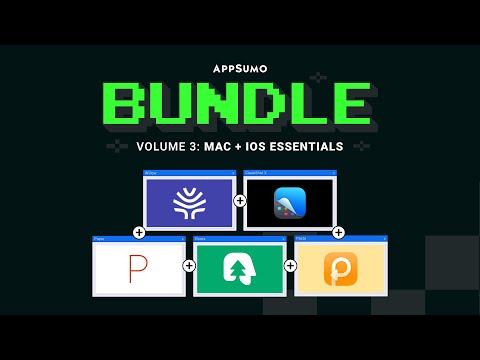 Видео: Получите доступ к 5 инструментам Apple по одной низкой цене! | AppSumo Bundle Vol. 3: Mac + iOS E...