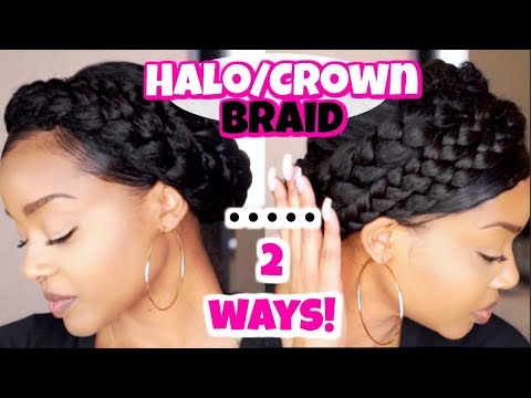 Видео: Как: Коса-венец/корона | 2 ПРОСТЫХ способа!