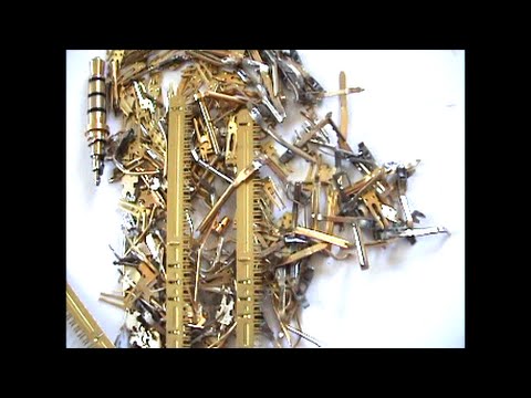 Видео: Драгметаллы в коннекторах и контактах (Gold/Silver)