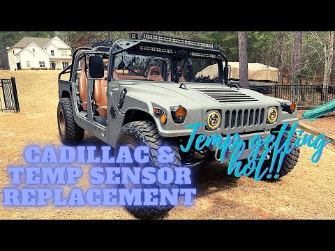 Видео: Замена клапана и датчика температуры Humvee Cadilac.