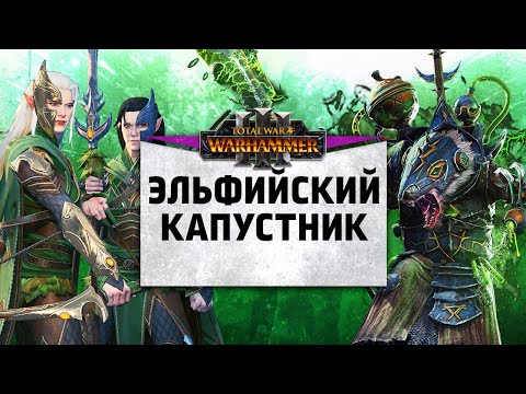 Видео: Эльфийский Капустник | [CB] Drugash vs SOTM_L Jiraiya | Ленды | Total War: WARHAMMER 3
