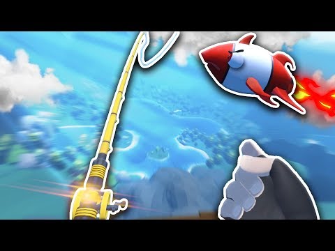 Видео: РЫБАЧУ ПРЯМО С НЕБЕС В ВР! - Crazy Fishing VR - HTC Vive ВИРТУАЛЬНАЯ РЕАЛЬНОСТЬ