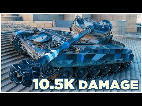 Видео: AMX 13 105 • 10.5К УРОНА • WoT Gameplay