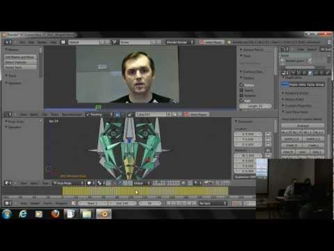 Видео: Motion tracker для лицевой анимации в Blender (part 06)