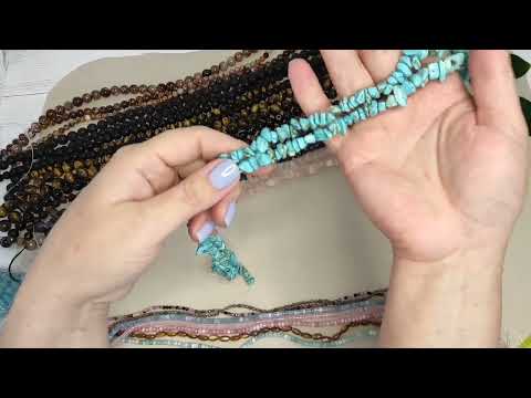 Видео: Распаковка √ 2 с сайта AliExspress. Простые бусины.