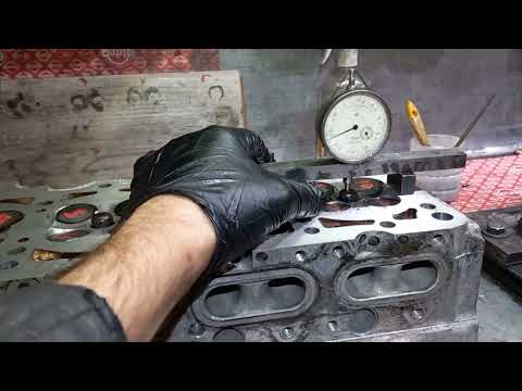 Видео: ГБЦ Ом 604 -605 -606 mercedes. сборка, надо знать хотя бы элементарные параметры.