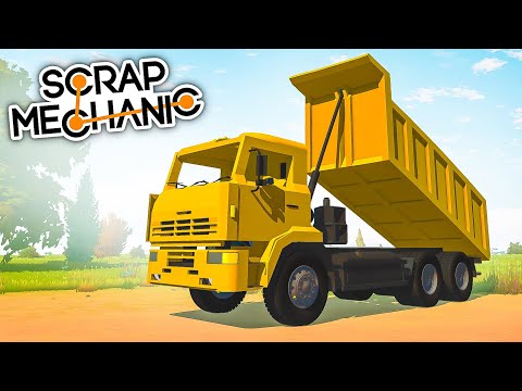 Видео: БИТВА: СТРОИМ ГРУЗОВИК ЗА 8 ЧАСОВ В SCRAP MECHANIC!!!