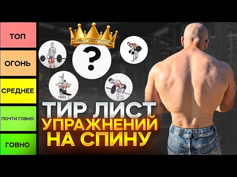 Видео: Тир Лист Упражнений на Спину