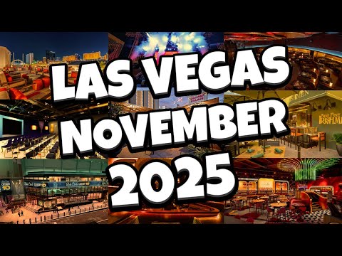 Видео: Что НОВОГО в Лас-Вегасе в НОЯБРЕ 2025 ГОДА! 🤩