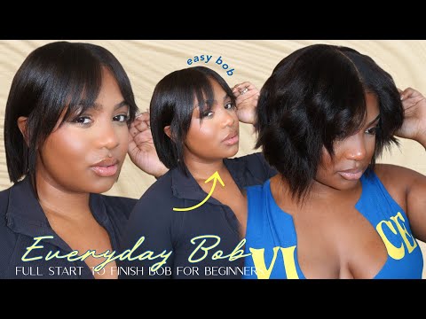 Видео: ИДЕАЛЬНАЯ ПОВСЕДНЕВНАЯ МАЛАЗИЙСКАЯ СТРИЖКА ЯКИ-БОБ НА ОСЕНЬ! Установка парика с пробором 13x6 | m...