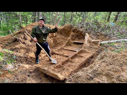 Видео: ТЯЖЁЛЫЙ МЕТАЛЛОКОП В ТАЙГЕ. ОГРОМНАЯ НАХОДКА ОТ ТРАКТОРА ВРЕМЁН СССР.