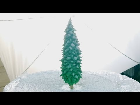 Видео: Ёлка из мастики. Легкий способ