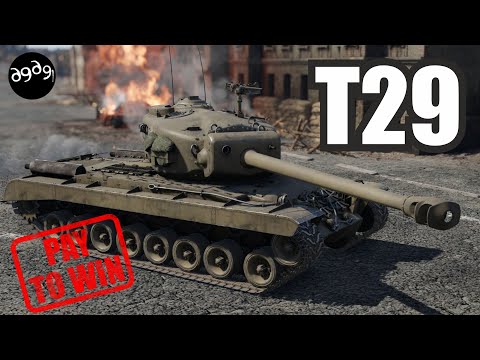 Видео: Ламповый ролик про Т29 в War Thunder