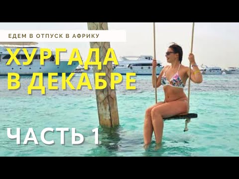 Видео: Первый раз в Египте в декабре, Хургада, VLOG Часть 1