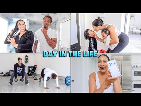 Видео: День из нашей жизни! | Совместные тренировки, новые здоровые привычки, выполнение поручений и мно...