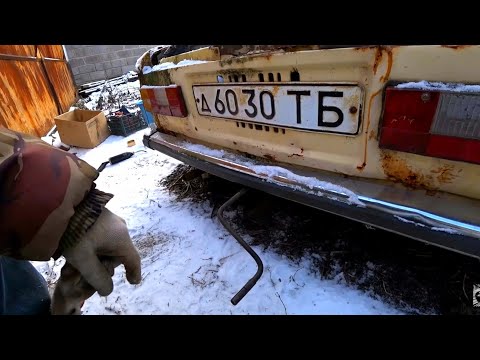 Видео: Оживление мертвеца купил "ЗАЗ -968 М   1986 года ", простоявший БОЛЬШЕ 10 лет!  первый запуск