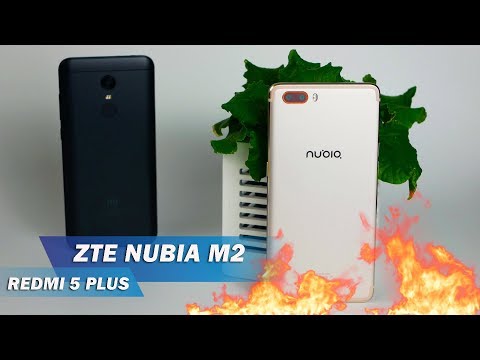Видео: ZTE NUBIA M2 - ОГОНЬ в 2018-м? Обзор на фоне Redmi 5 Plus
