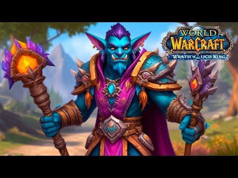 Видео: Wow 3.3.5 -  Одеваем Мага.