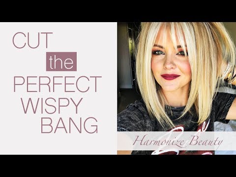 Видео: Как получить идеальную рваную челку — Harmonize_Beauty