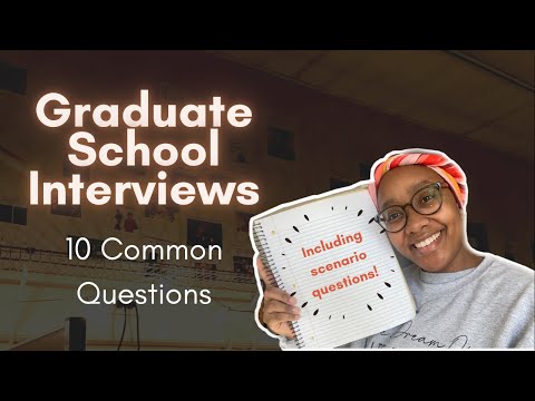 Видео: Собеседование в аспирантуре | 10 распространённых вопросов