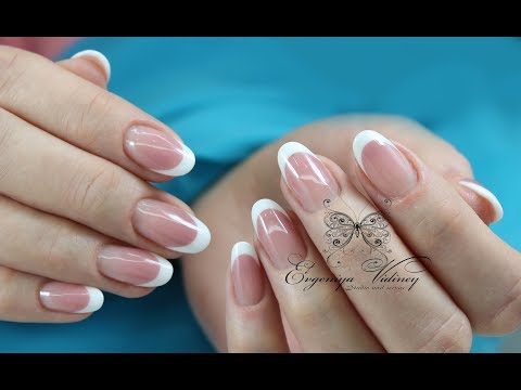 Видео: Новая клиентка/Перевоплощение ногтей/Коррекция френч/Мастер класс