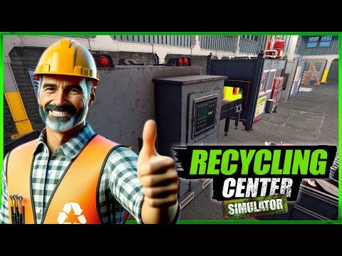 Видео: зарабатывам деньги на мусоре ▶️ Recycling Center Simulator