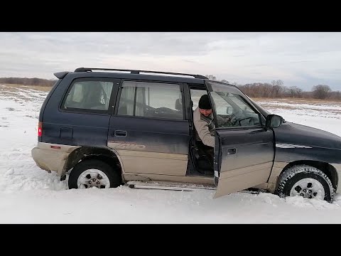 Видео: Мазда мпв ЛЭП,снег,поля