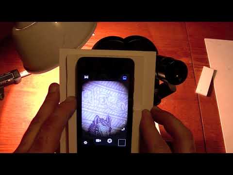 Видео: Простой адаптер для микросъёмки телефоном через МБС-1