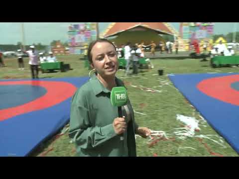 Видео: Сабантуй в Нижнекамске прошёл с театрализованным размахом и звездами татарской эстрады