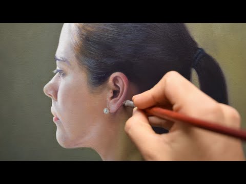 Видео: Детализация уха - неускоренная версия