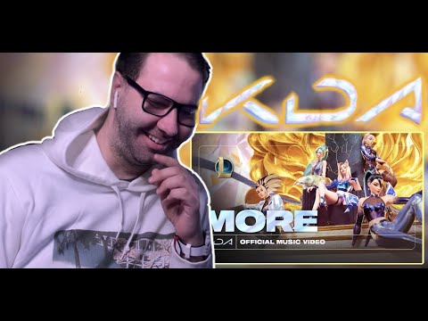 Видео: K/DA - MORE (League of Legends Music Video) | Реакция/Reaction