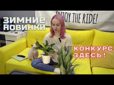 Видео: Зимние новинки и розыгрыш сансевиерии Марлоу!