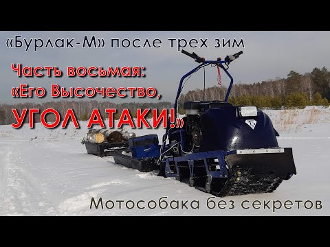 Видео: Мотособака без секретов. "Бурлак-М" после трех зим. Часть восьмая