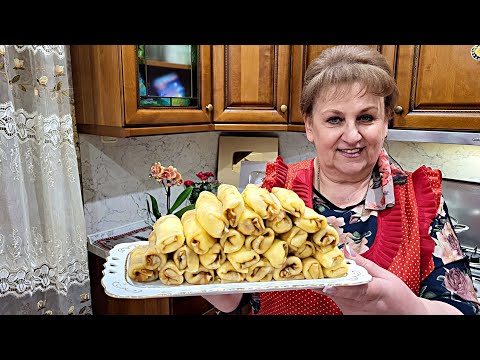 Видео: Старинный Бабушкин Рецепт. Блинчики . Налистники. Самые вкусные, нежные блинчики.
