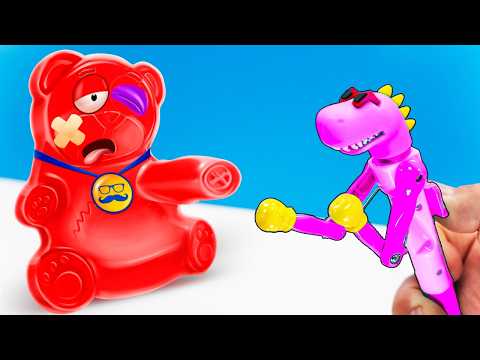 Видео: БОЛЬШОЙ БОКС ДЛЯ ШКОЛЫ И ЖЕЛЕЙНОГО МЕДВЕДЯ ВАЛЕРЫ (2 ЧАСТЬ)