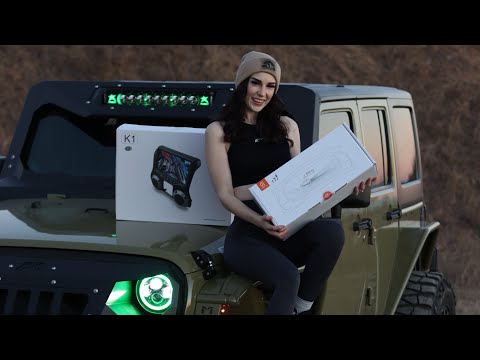 Видео: Установка и просмотр реального экрана радиоприемника и цифровой панели Jeep JK CaRobotor K1