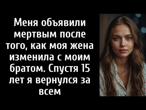 Видео: Меня объявили мертвым после того, как моя жена изменила с моим братом  Спустя 15 лет я вернулся за