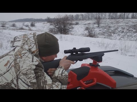 Видео: Доскопробиваемость мелкашки (.22лр). Стреляем на 100 и 150 м