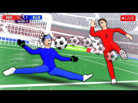 Видео: Моя попытка стать лучшим вратарем в реалистичном уличном футболе (Roblox)